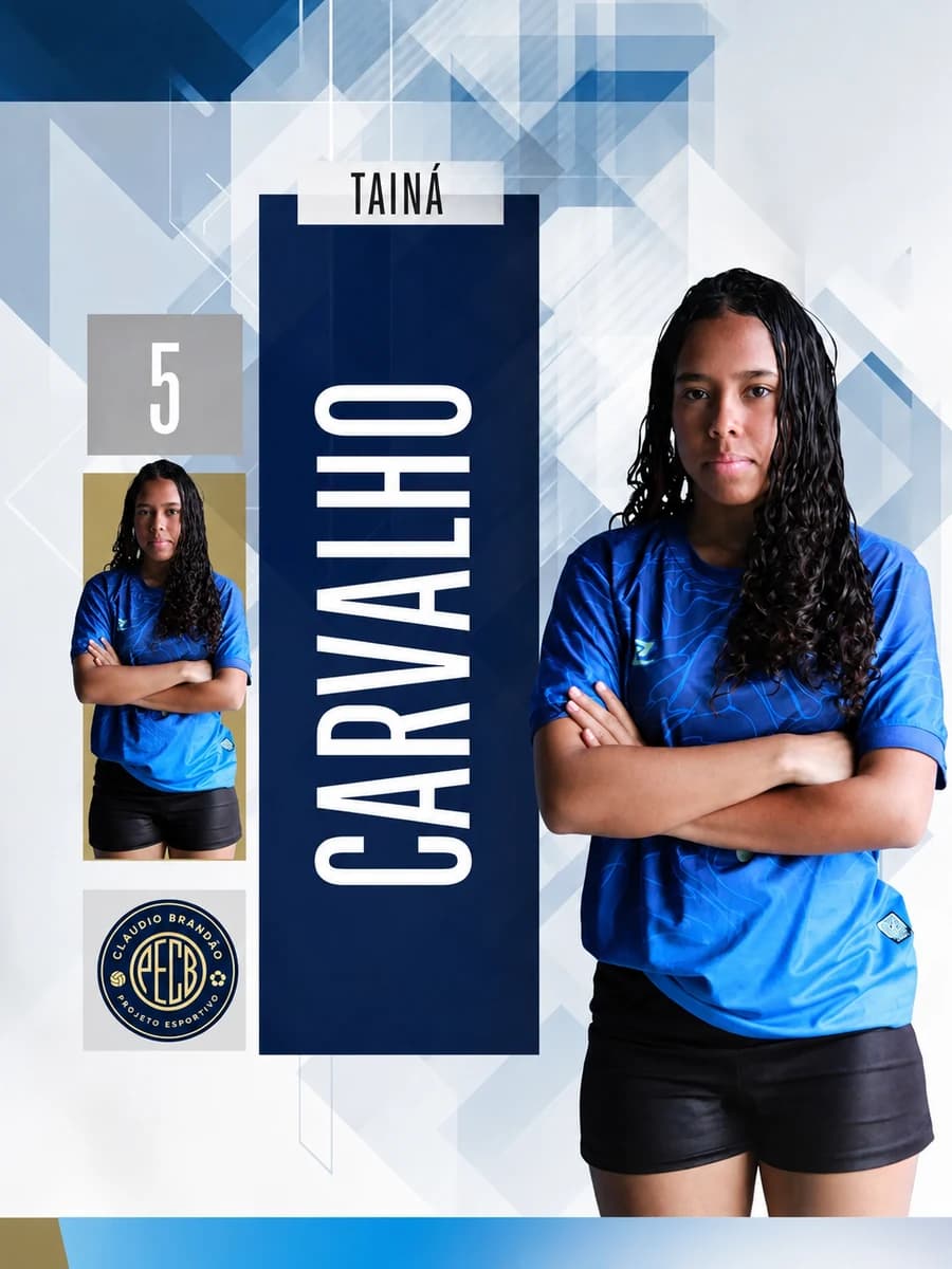 Tainá Carvalho, camisa 5