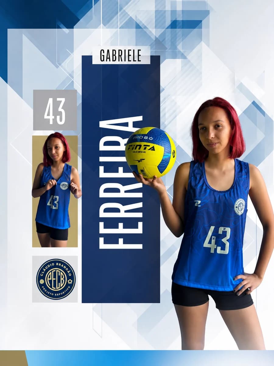 Gabriele Ferreira, camisa 43