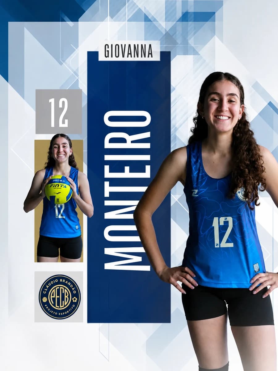 Giovanna Monteiro, camisa 12