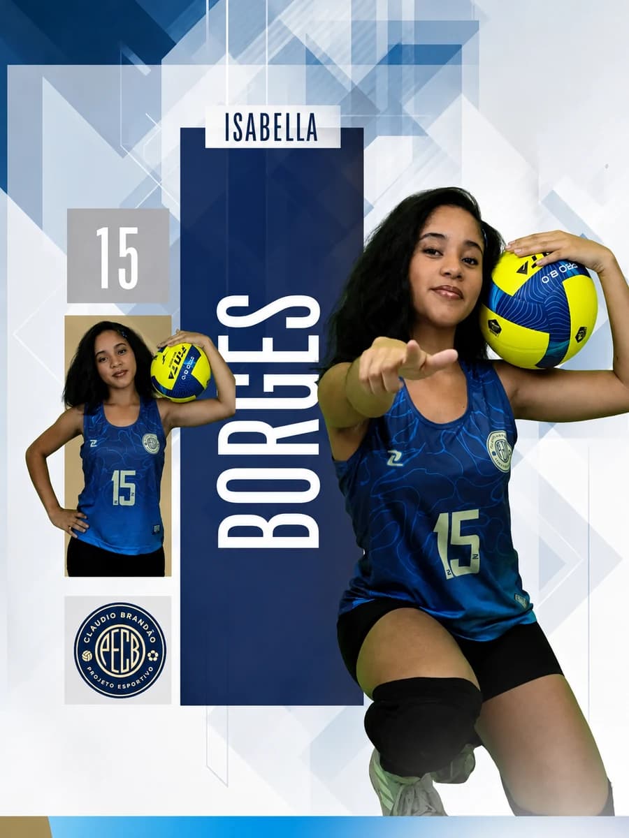 Isabella Borges, camisa 15