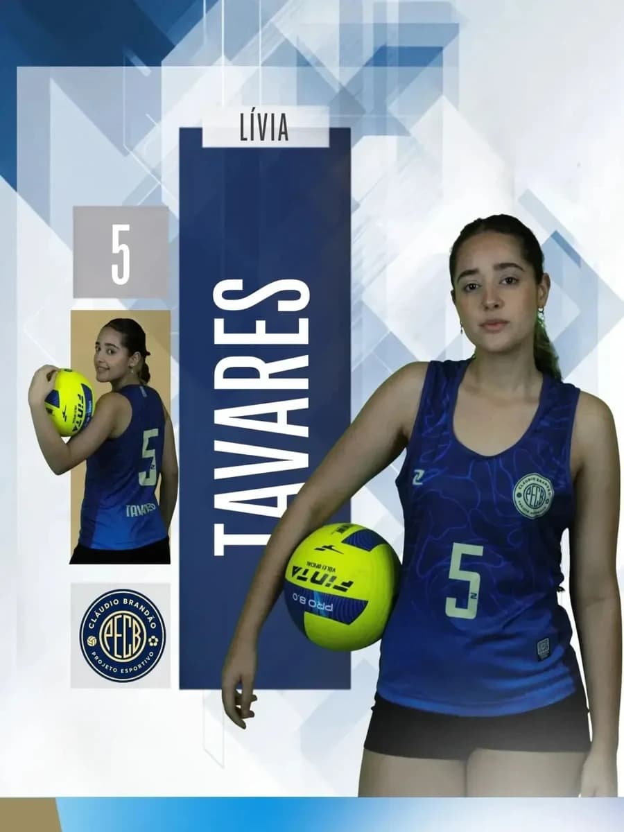 Lívia Tavares, camisa 5