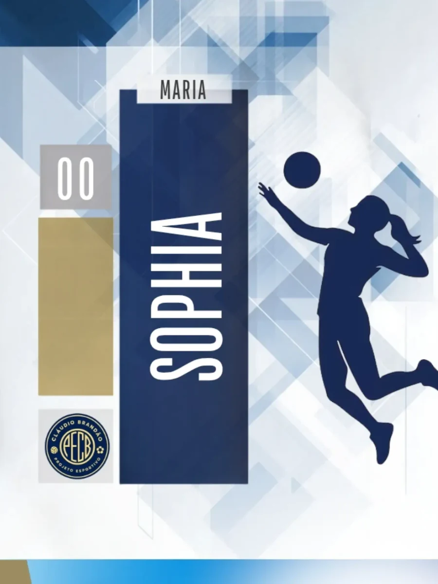 Maria Sophia, atleta do elenco