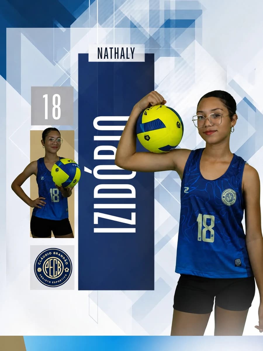 Nathaly Izidório, camisa 18