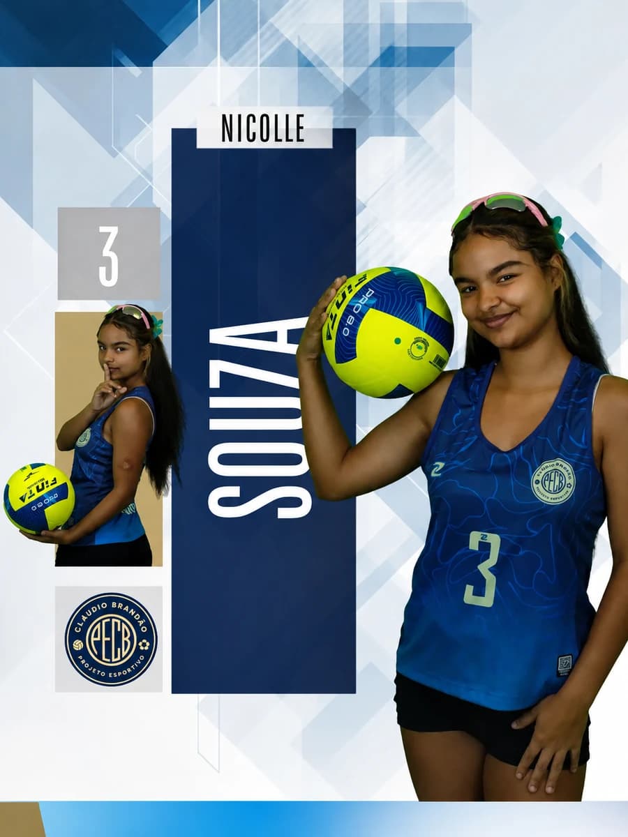 Nicolle Souza, camisa 3