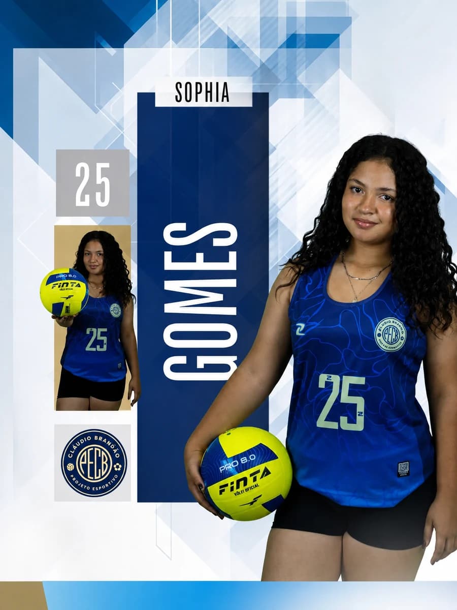 Sophia Gomes, camisa 25