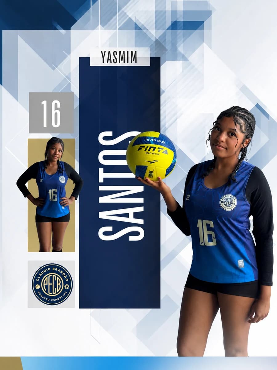 Yasmim Santos, camisa 16